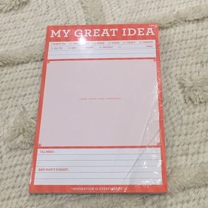 My Great Idea Notepad